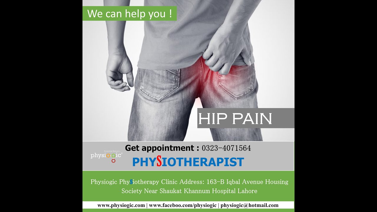 Hip pain treatment by Physiotherapy